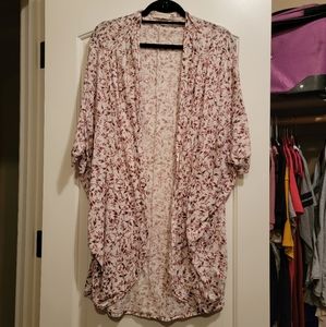 Light cardigan floral design